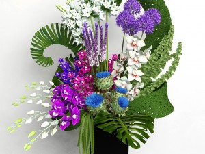 bouquet 3D 模型