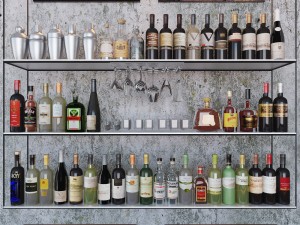 bottles 3D Model