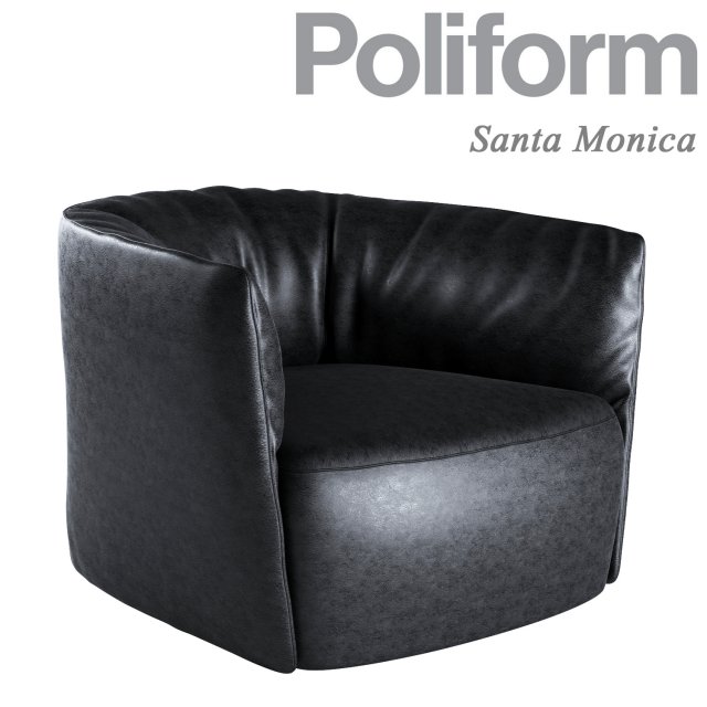 poliform santa monica Modelo 3D .c4d .max .obj .3ds .fbx .stl .blend 
