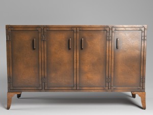thomasville american anthem hall console Modèle 3D
