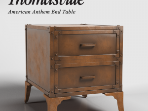thomasville american anthem end table 3D मॉडल