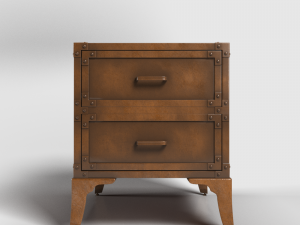 thomasville american anthem end table Modello 3D