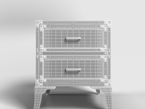 thomasville american anthem end table Modello 3D