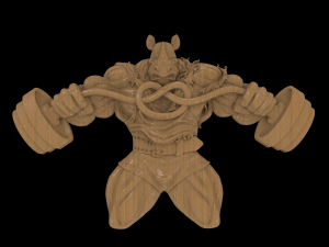 power rhino 3D Print Model