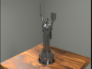 Kiev city motherland 3D Model