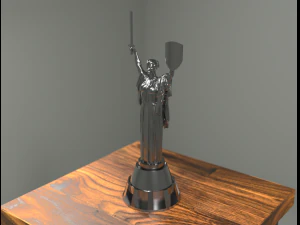 Kiev city motherland 3D Model