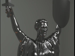 Kiev city motherland 3D Model