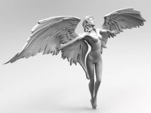 golden angel 3D Print Model
