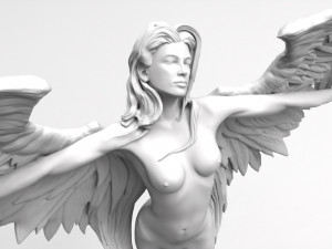 golden angel 3D Print Model