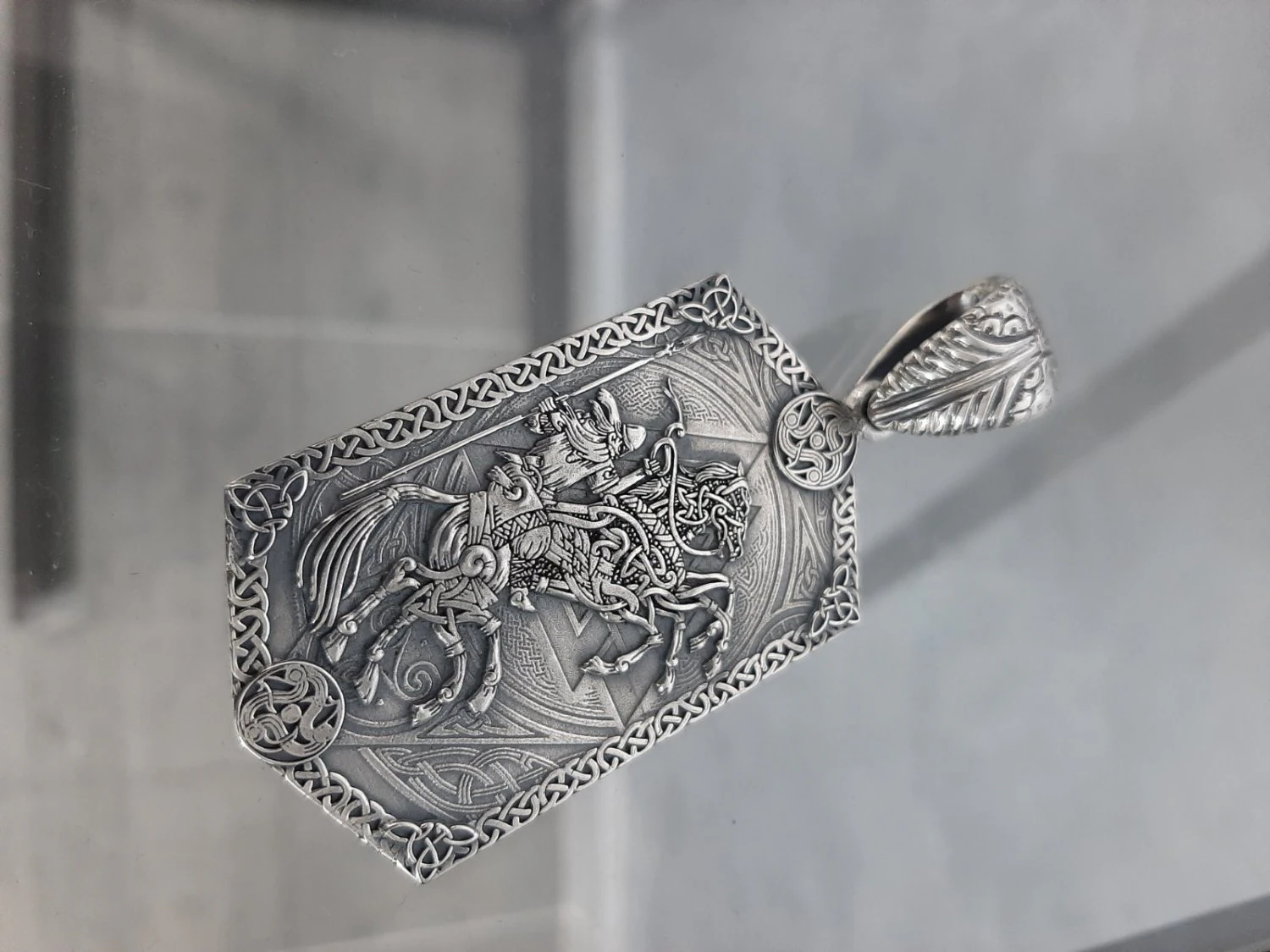 pendant horse odin sleipnir 3D Print Model .c4d .max .obj .3ds .fbx .stl .blend
