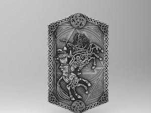 pendant horse odin sleipnir 3D-Druckmodell