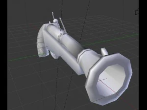 pirate pistol 3D Model