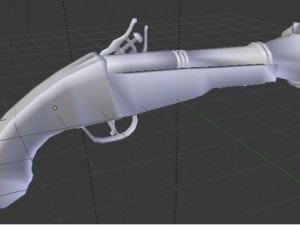 pirate pistol 3D Модель