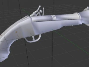 pirate pistol 3D Model