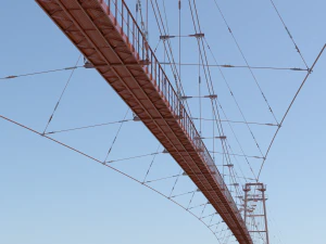 旧苏联工业桥 3D 模型