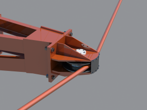 old soviet industrial bridge Modèle 3D
