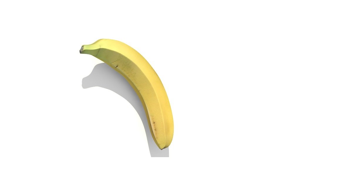 Banana 3d Model In Fruit 3dexport