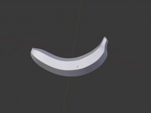 banana Model 3D