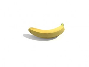 banana Model 3D