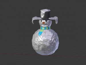 snowman 3D Model