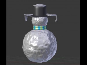 snowman 3D Model