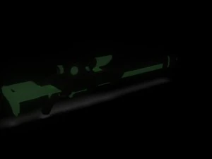 toxic sniper low poly 3D Model