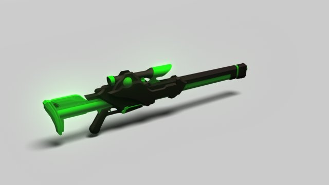 toxic sniper low poly 3D मॉडल .c4d .max .obj .3ds .fbx .stl .blend 