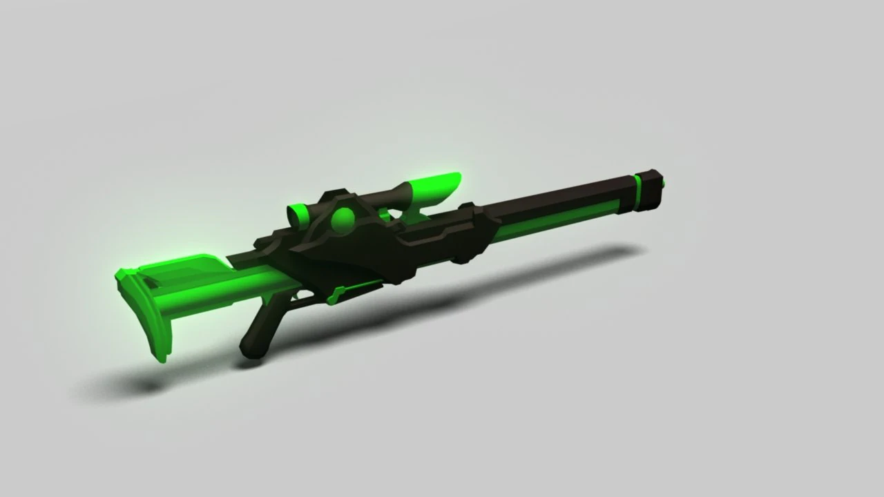 toxic sniper low poly 3D Model .c4d .max .obj .3ds .fbx .stl .blend 