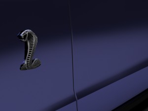 ford mustang gt500 Model 3D