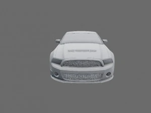 ford mustang gt500 3D Model