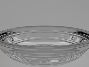 glass bowl 3D मॉडल