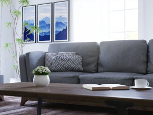 living room 3D Model