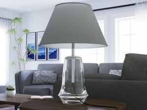 living room 3D 모델