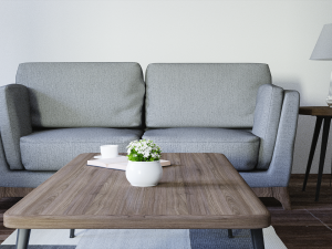 living room 3D 모델