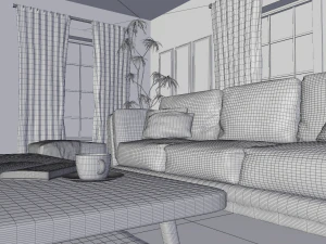living room 3D Model