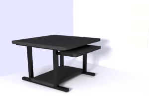 bureau de travail Modèle 3D