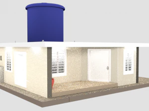 casa tipica venezolana Modelo 3D