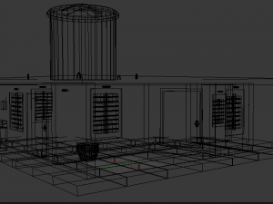 typical venezuelan house Model 3D