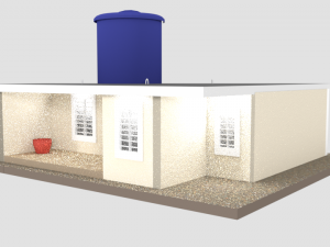 typical venezuelan house Model 3D