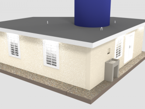 typical venezuelan house Model 3D
