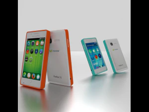 pacote de telefone alcatel one touch fire Modelo 3D