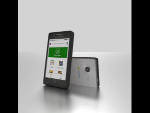 alcatel one touch fire phone pack 3D Model