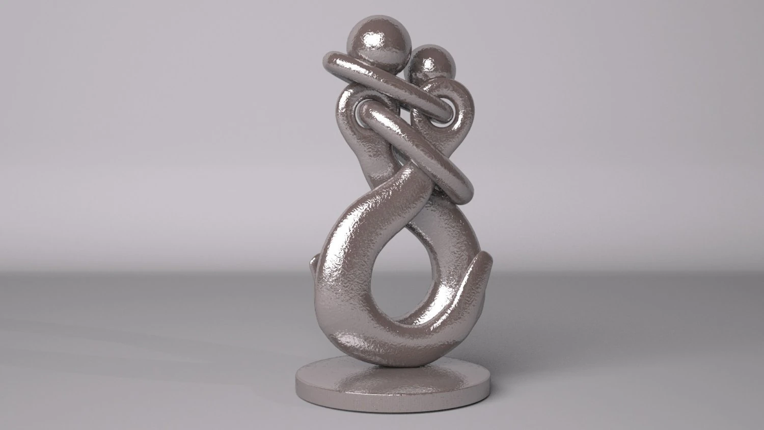 statuetta Modello 3D .c4d .max .obj .3ds .fbx .stl .blend 