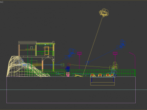 modern house 3D 模型