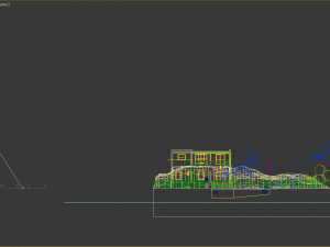 modern house 3D 模型