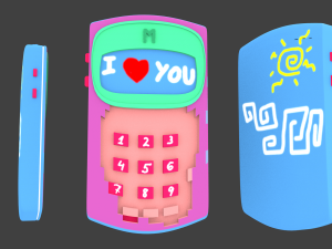 phone - motorola Modelo 3D