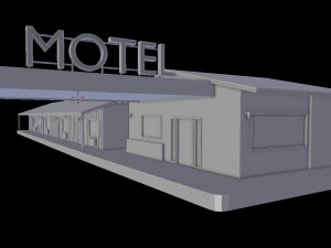 motel Modelo 3D