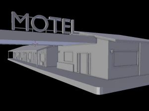 motel 3D Model