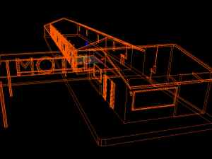 motel 3D Model