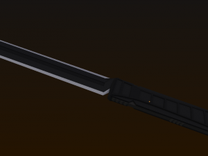 tactical knife 3Dモデル